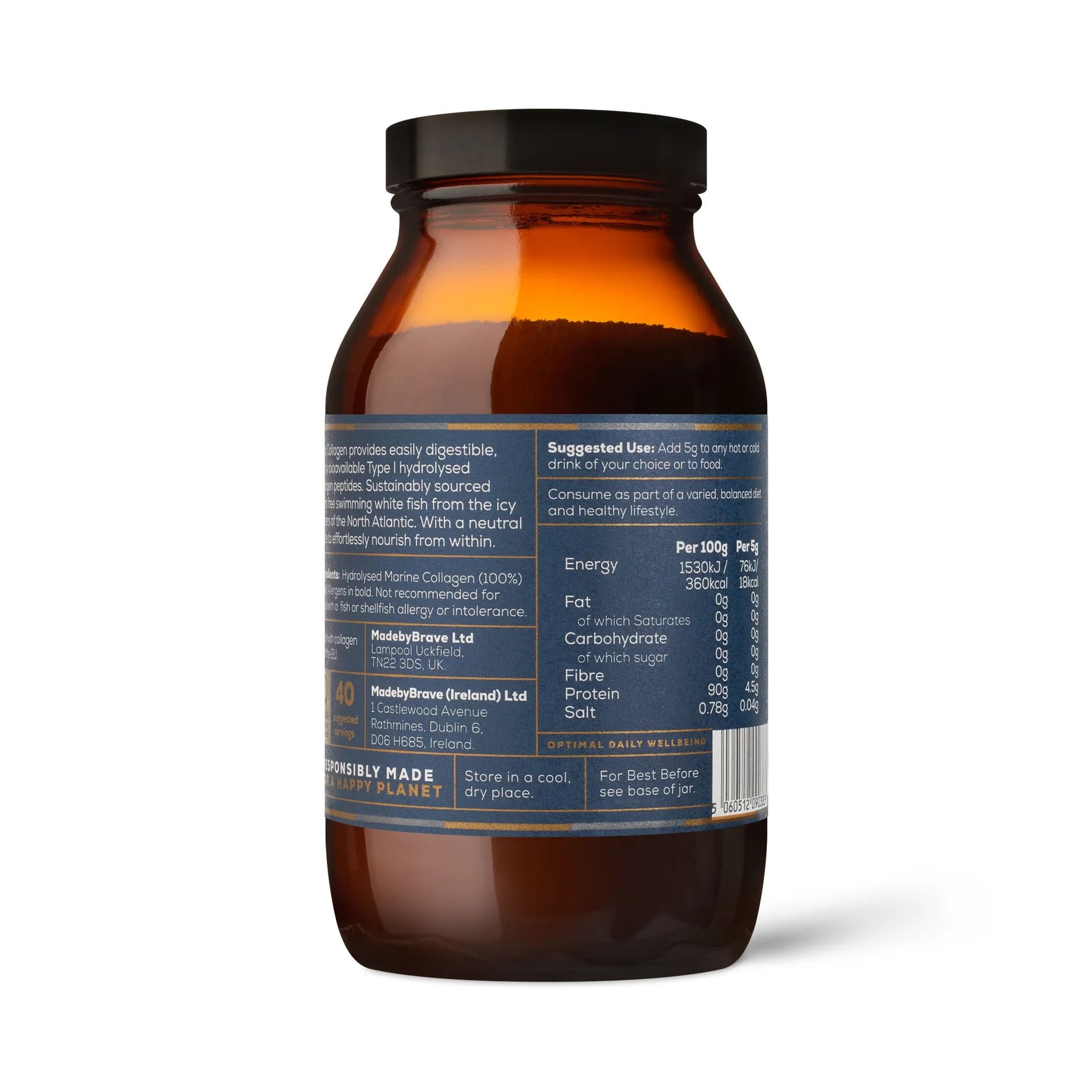 ANCIENT+BRAVE ,,Wild Collagen“ Jūrinis Kolagenas 200g