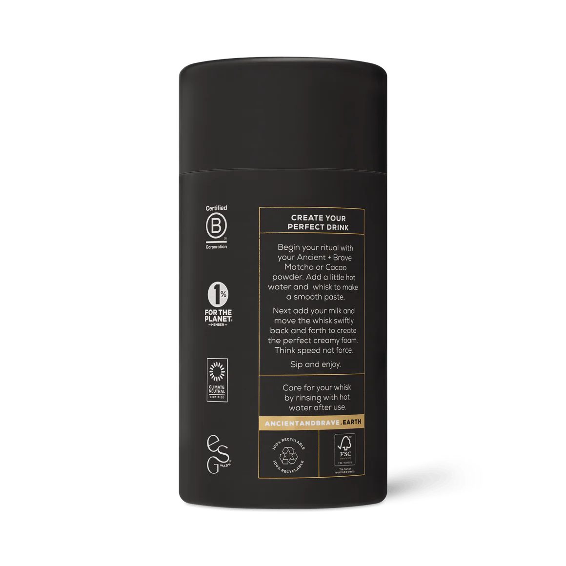 ANCIENT+BRAVE Matcha Plaktuvas – Ritual Whisk