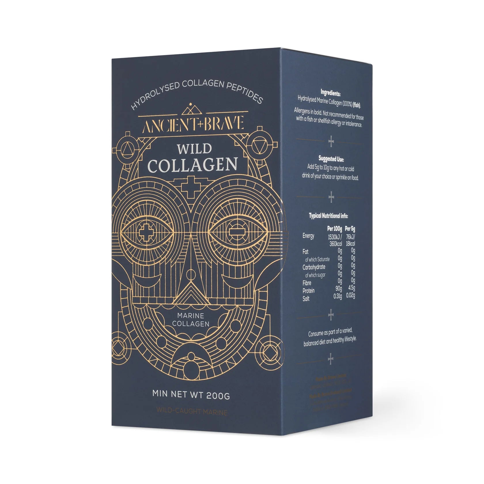 ANCIENT+BRAVE ,,Wild Collagen“ Jūrinis Kolagenas 200g