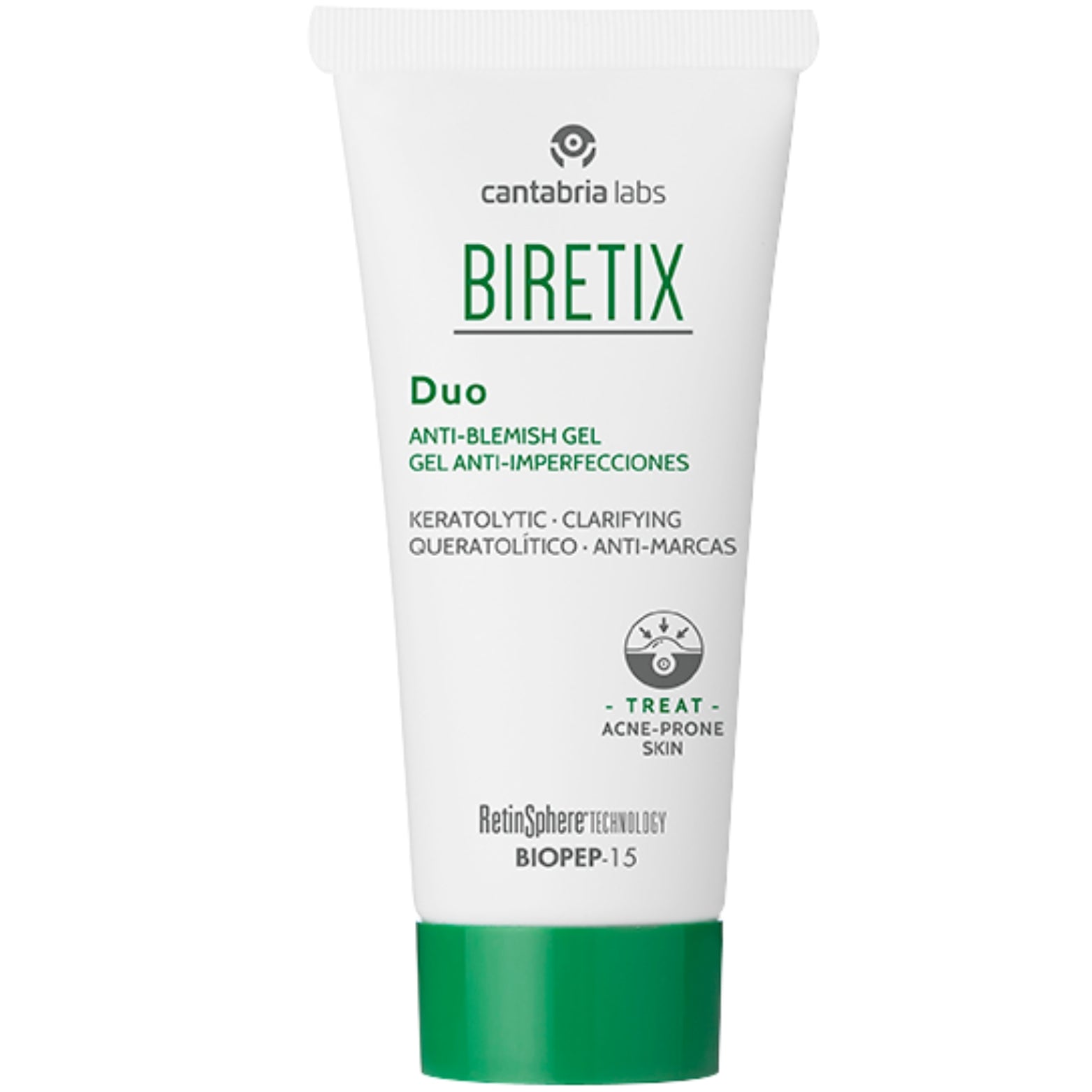 BIRETIX Duo Anti-Blemish Gelis, 30 ml