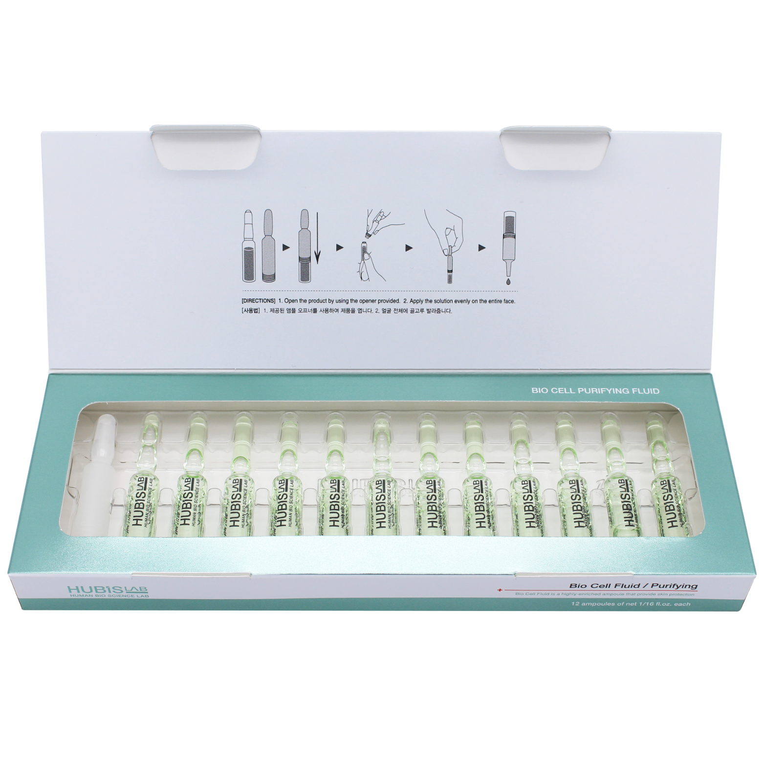 Hubislab Bio Cell Valomasis Fluidas, 12x2 ml