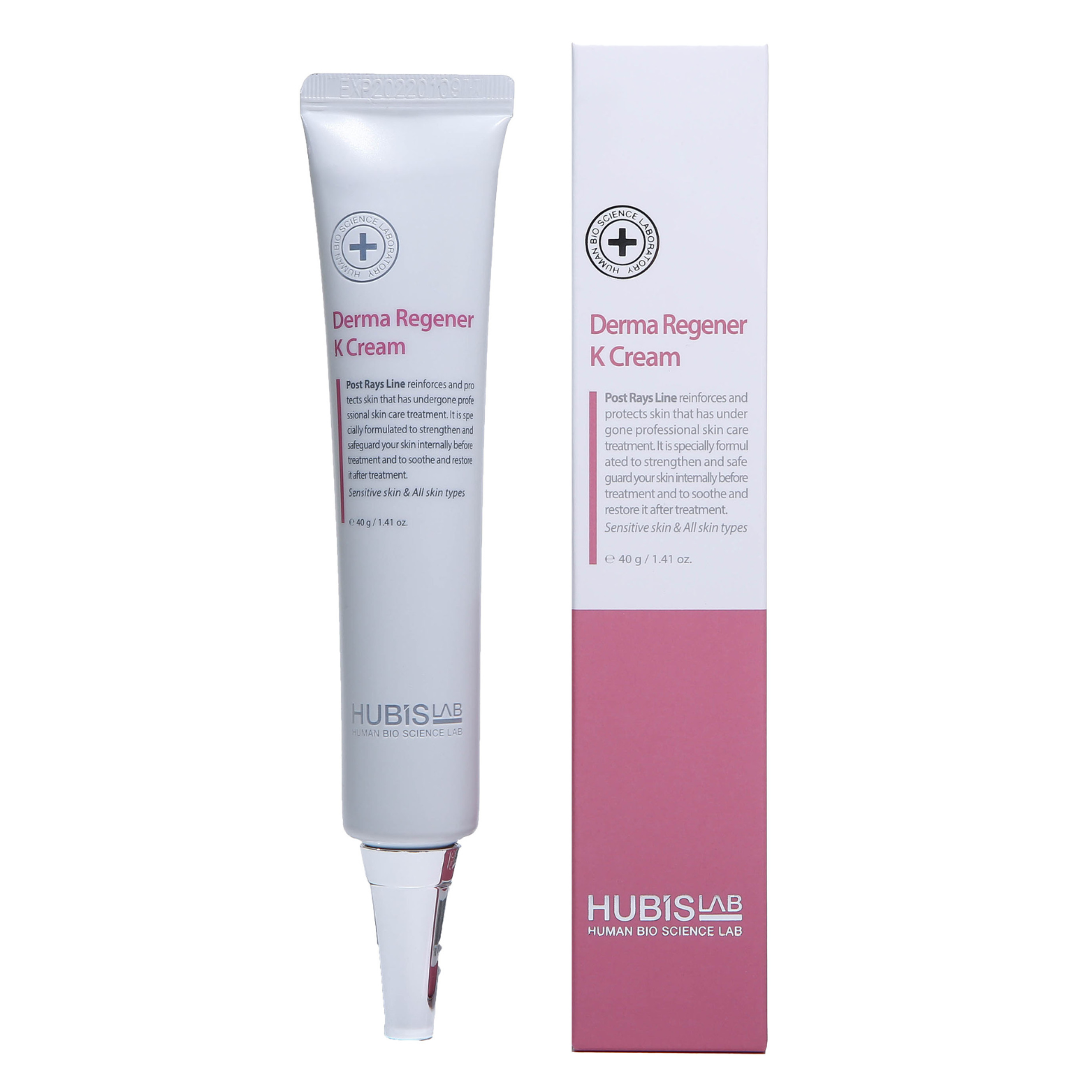 Hubislab Derma Regener K Veido Kremas, 40 g
