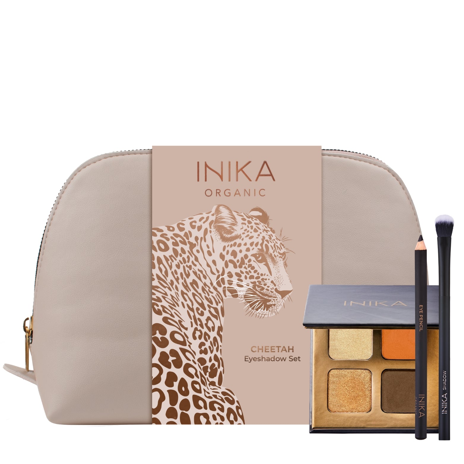 INIKA Organic Cheetah Akių Šešėlių Rinkinys