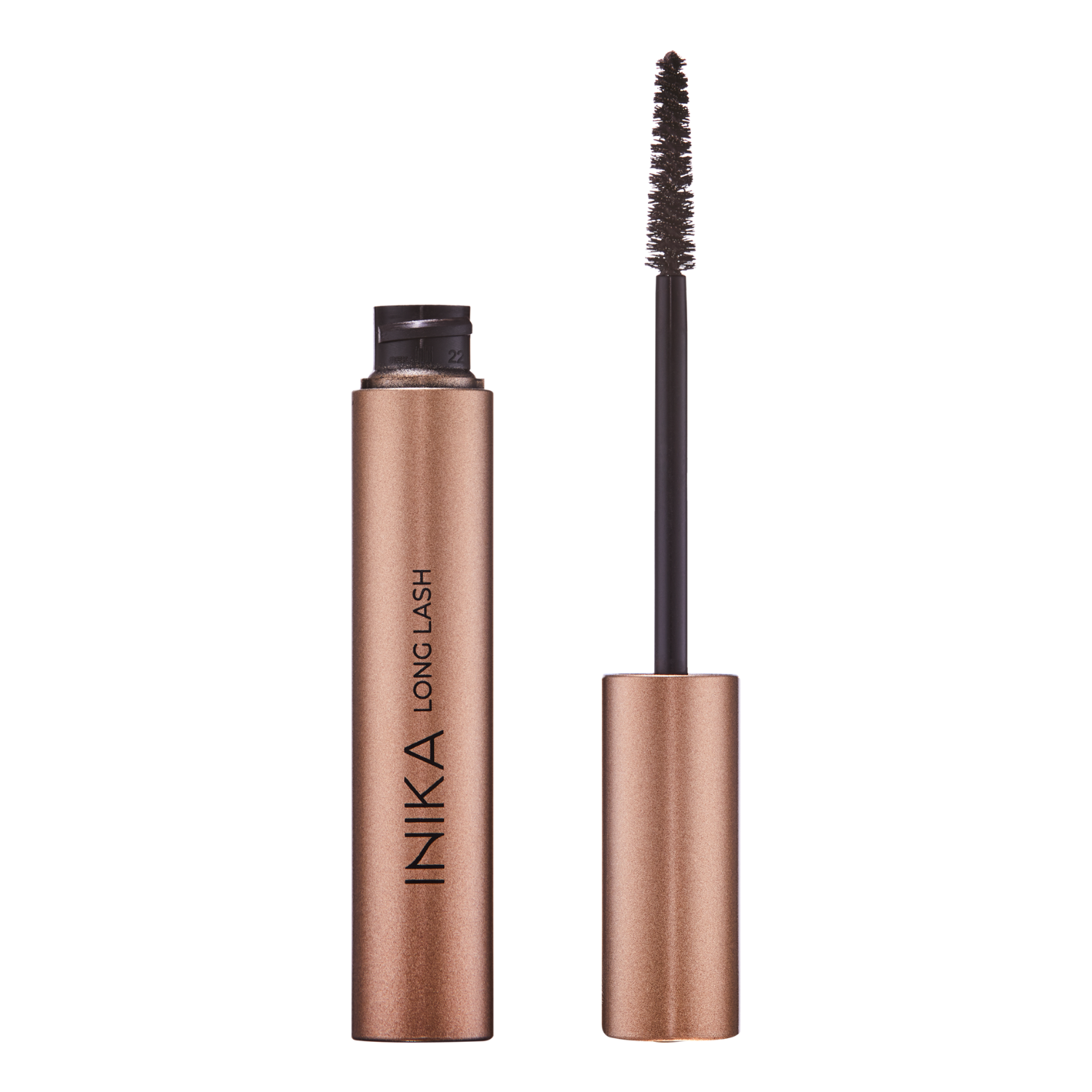 INIKA Organic Ilginamasis Veganiškas Blakstienų Tušas - Brown, 8 ml