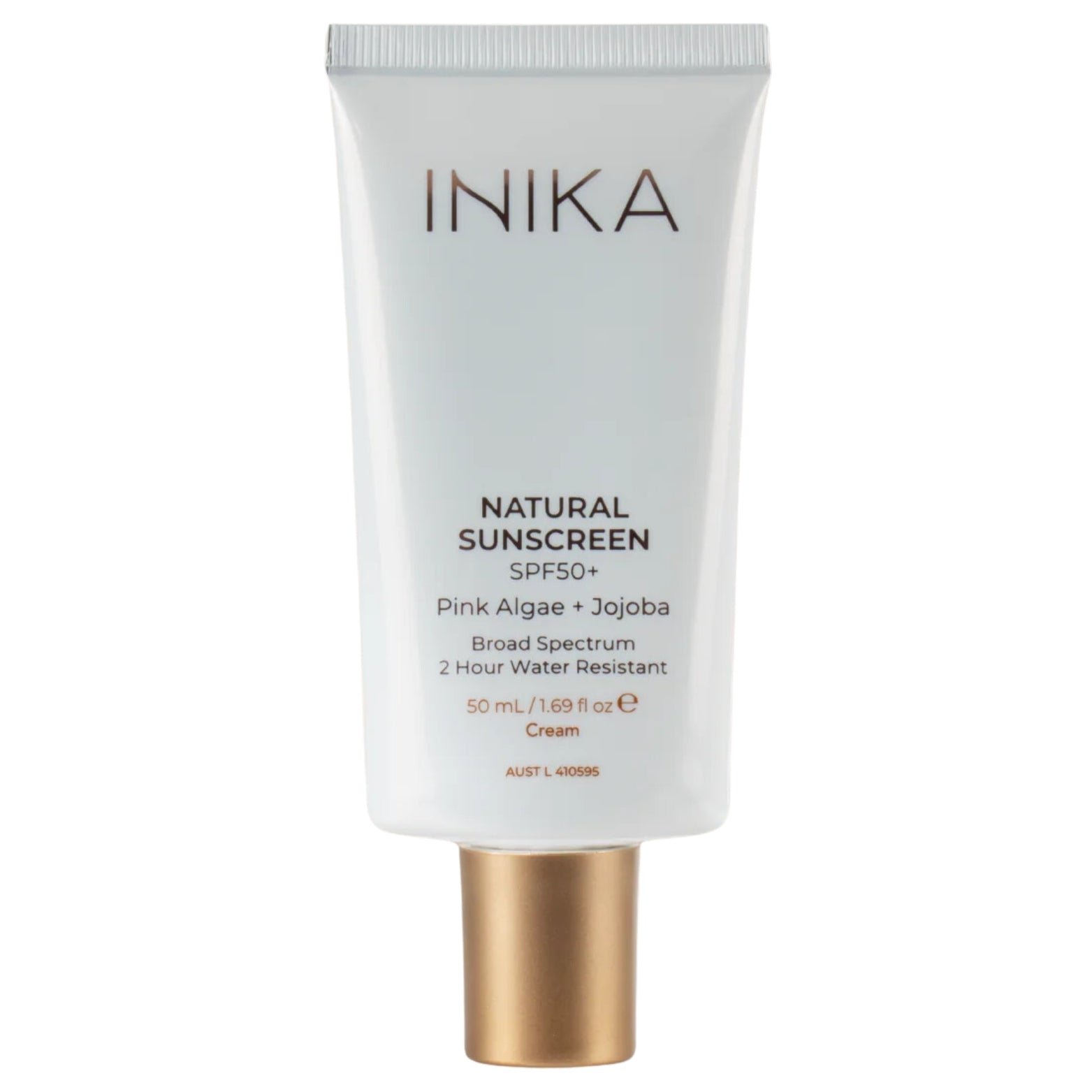 INIKA Organic Natūralus Apsauginis Veido Kremas Nuo Saulės SPF50+, 50 ml