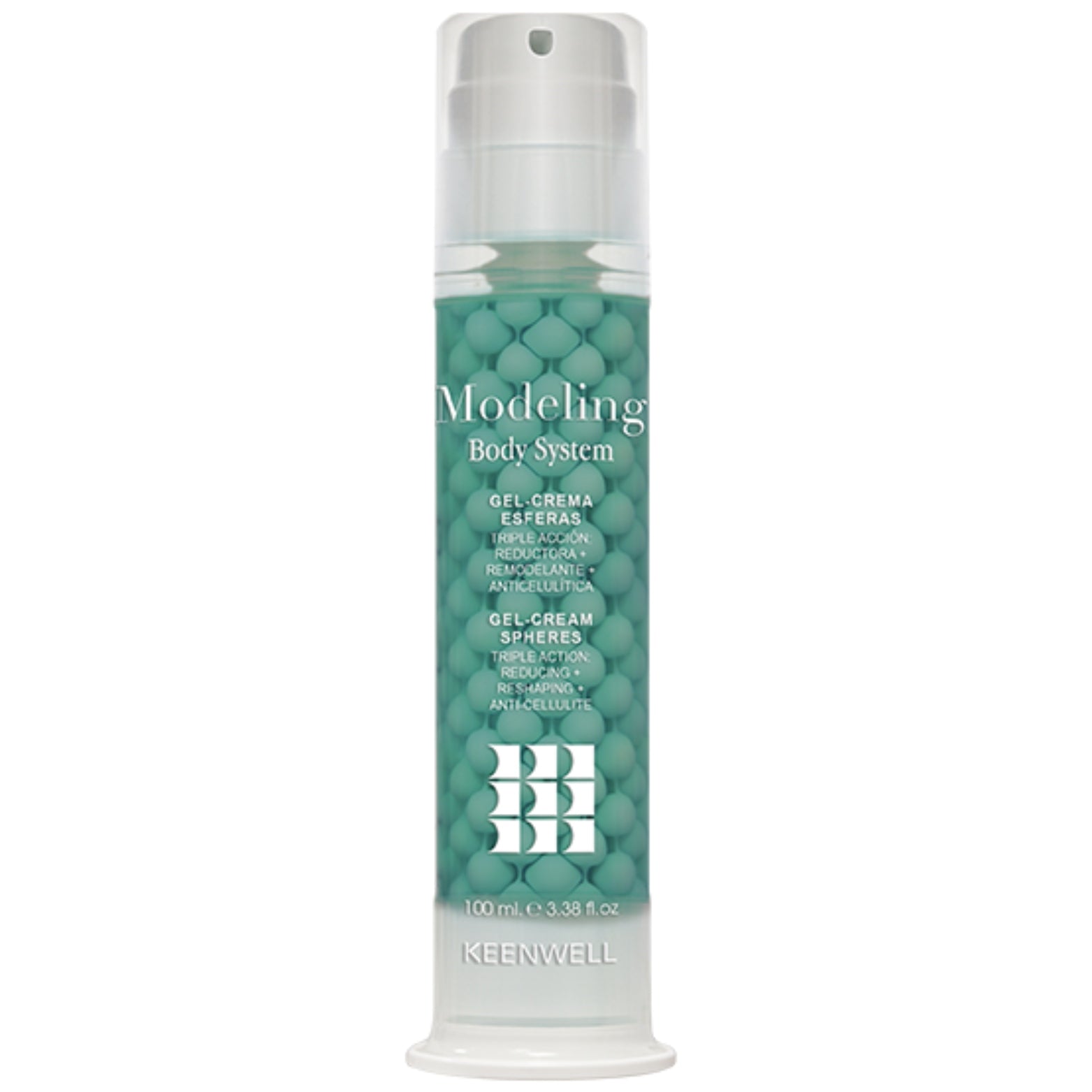 Keenwell Modeling Body System Trigubo Veikimo Anticeliulitinis Gelinis Kremas, 100 ml