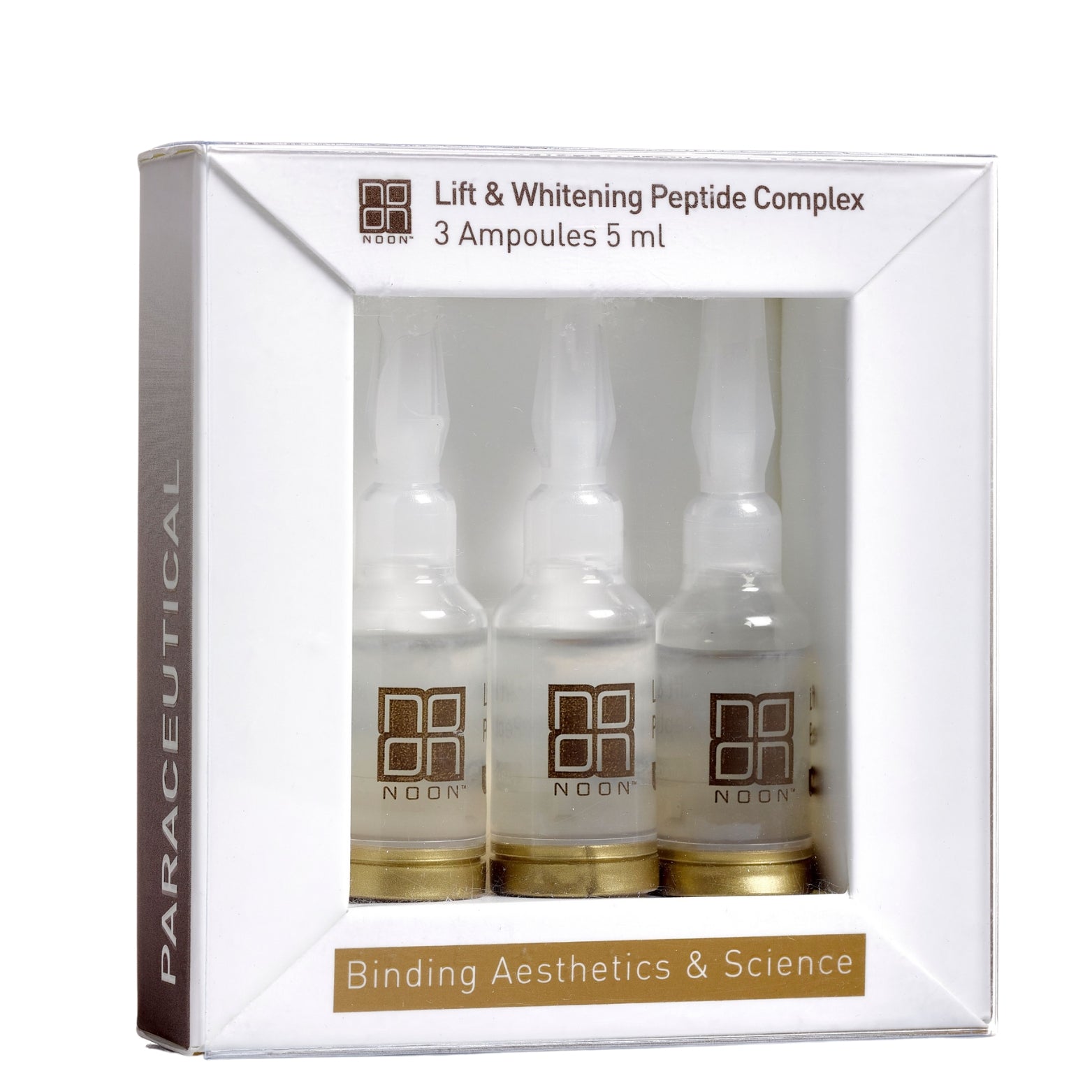 Noon Lift & Whitening Peptide Complex Ampulės, 3x5ml