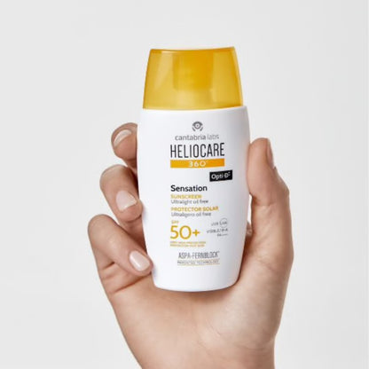 Heliocare Sensation veido kremas SPF50+ 50ml