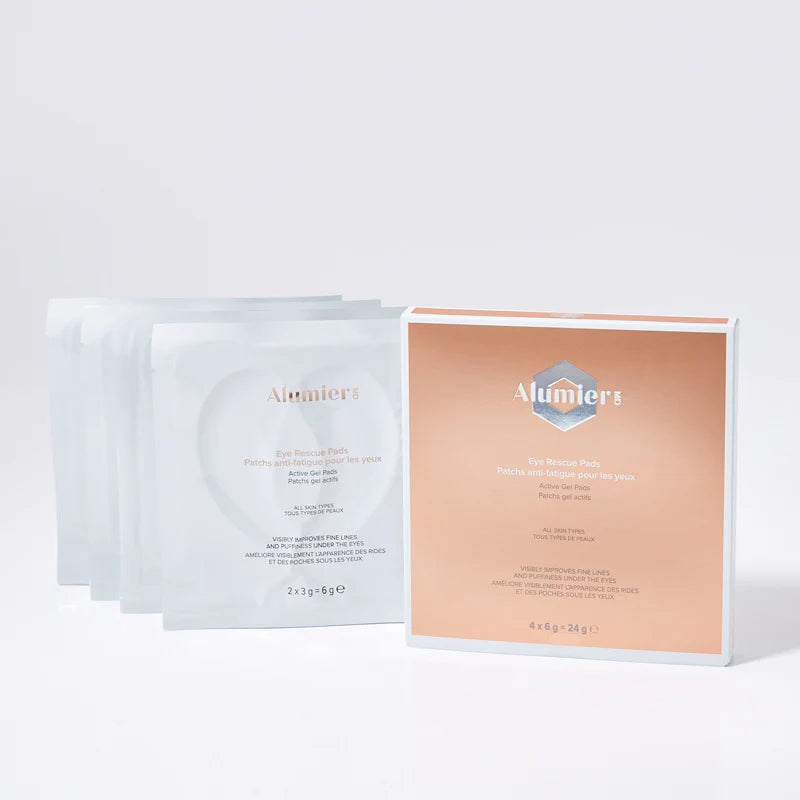 ALUMIER „Eye Rescue Pads“ Paakių padeliai, 4X 6G, 24 G