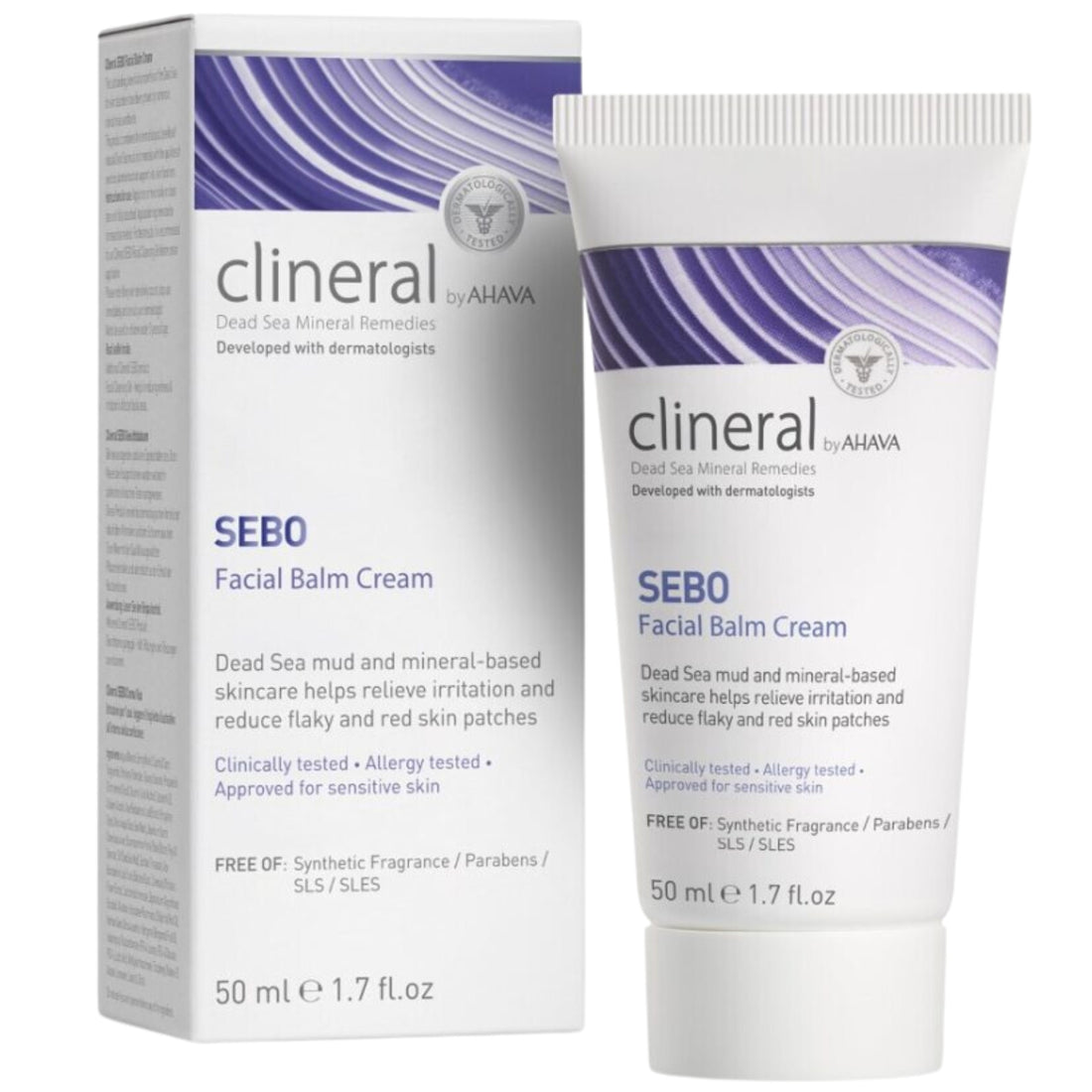 AHAVA CLINERAL Sebo Veido Kremas, 50 ml