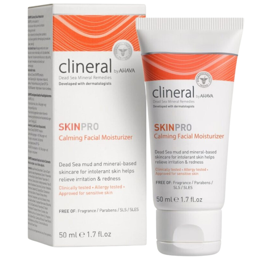 AHAVA CLINERAL Skinpro Raminantis Veido Kremas, 50 ml