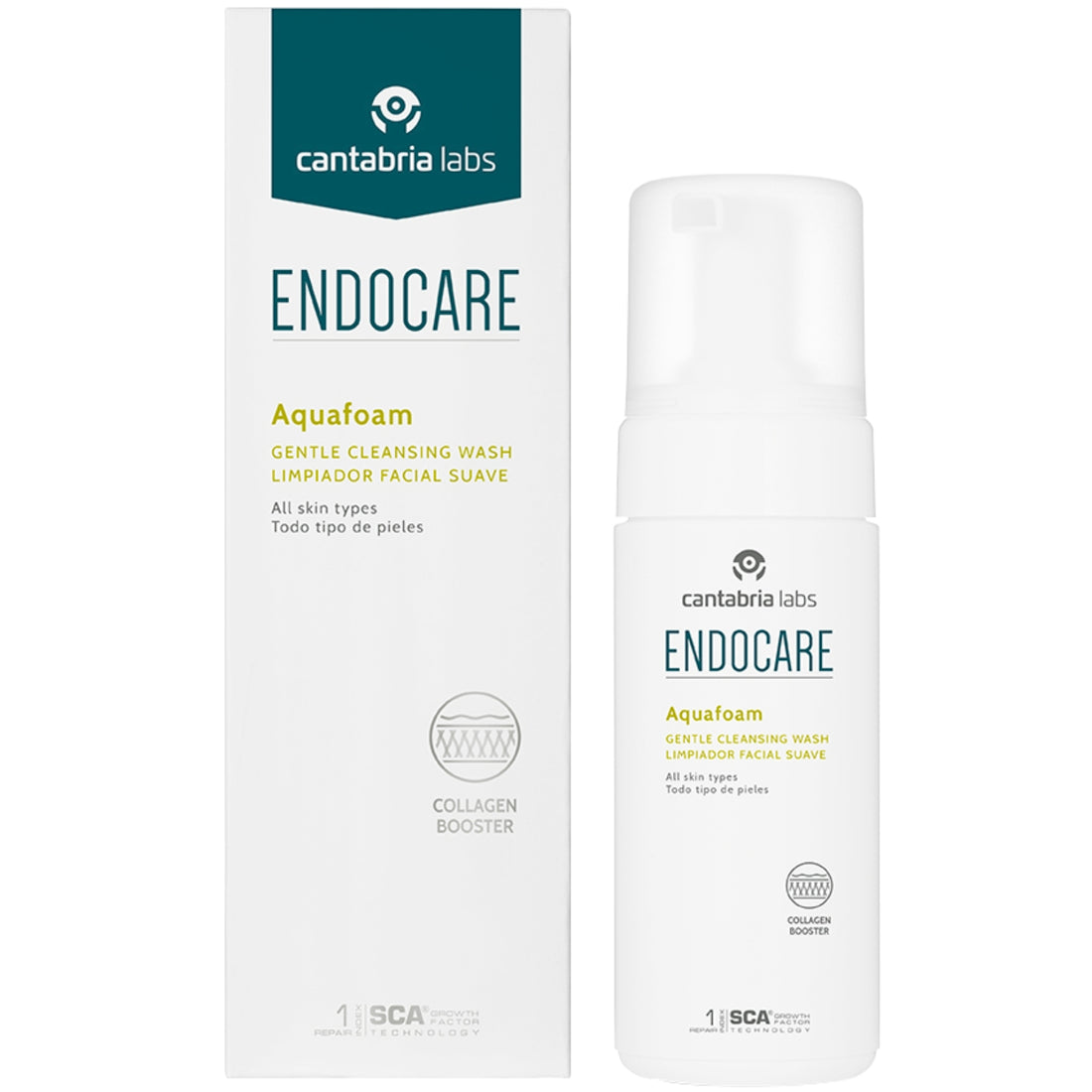 ENDOCARE Aquafoam Valomosios Putos, 125 ml