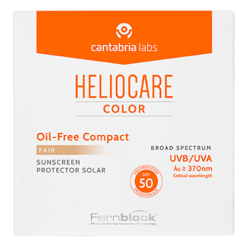 HELIOCARE Color Oil-Free Apsauginė Kompaktinė Pudra SPF50, 10g (Fair)