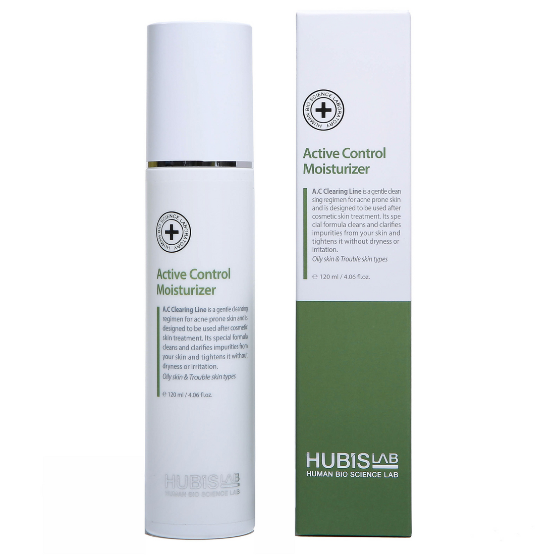 Hubislab Active Control Veido Drėkiklis, 120 ml