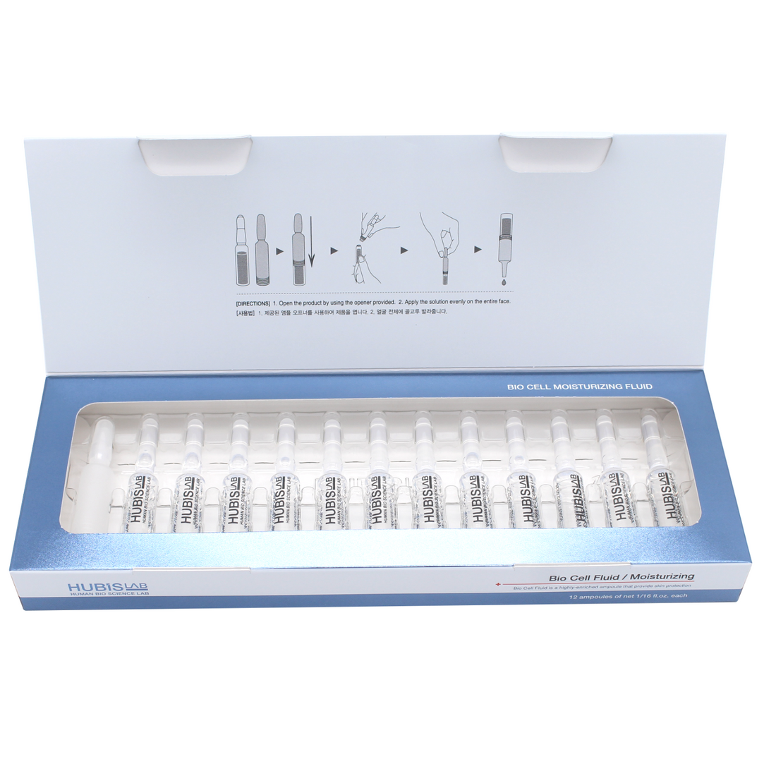 Hubislab Bio Cell Drėkinamasis Fluidas, 12x2 ml