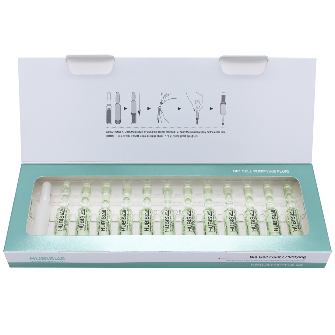 Hubislab Bio Cell Valomasis Fluidas, 12x2 ml