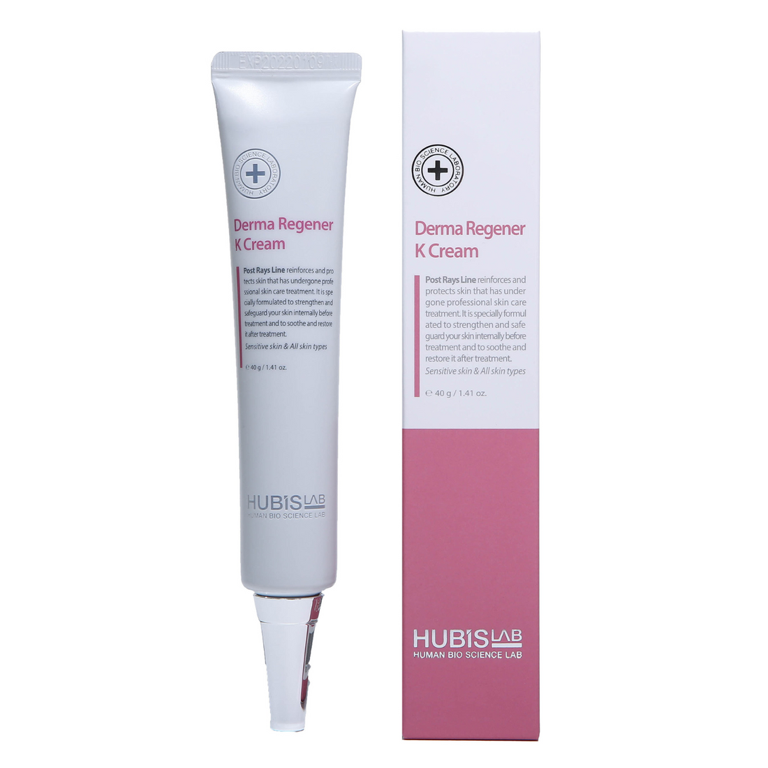 Hubislab Derma Regener K Veido Kremas, 40 g