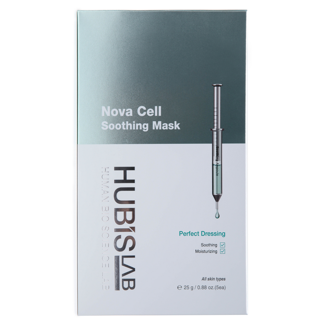 Hubislab E+ Epiderma Nova Cell Raminanti Veido Kaukė, 5x25 g