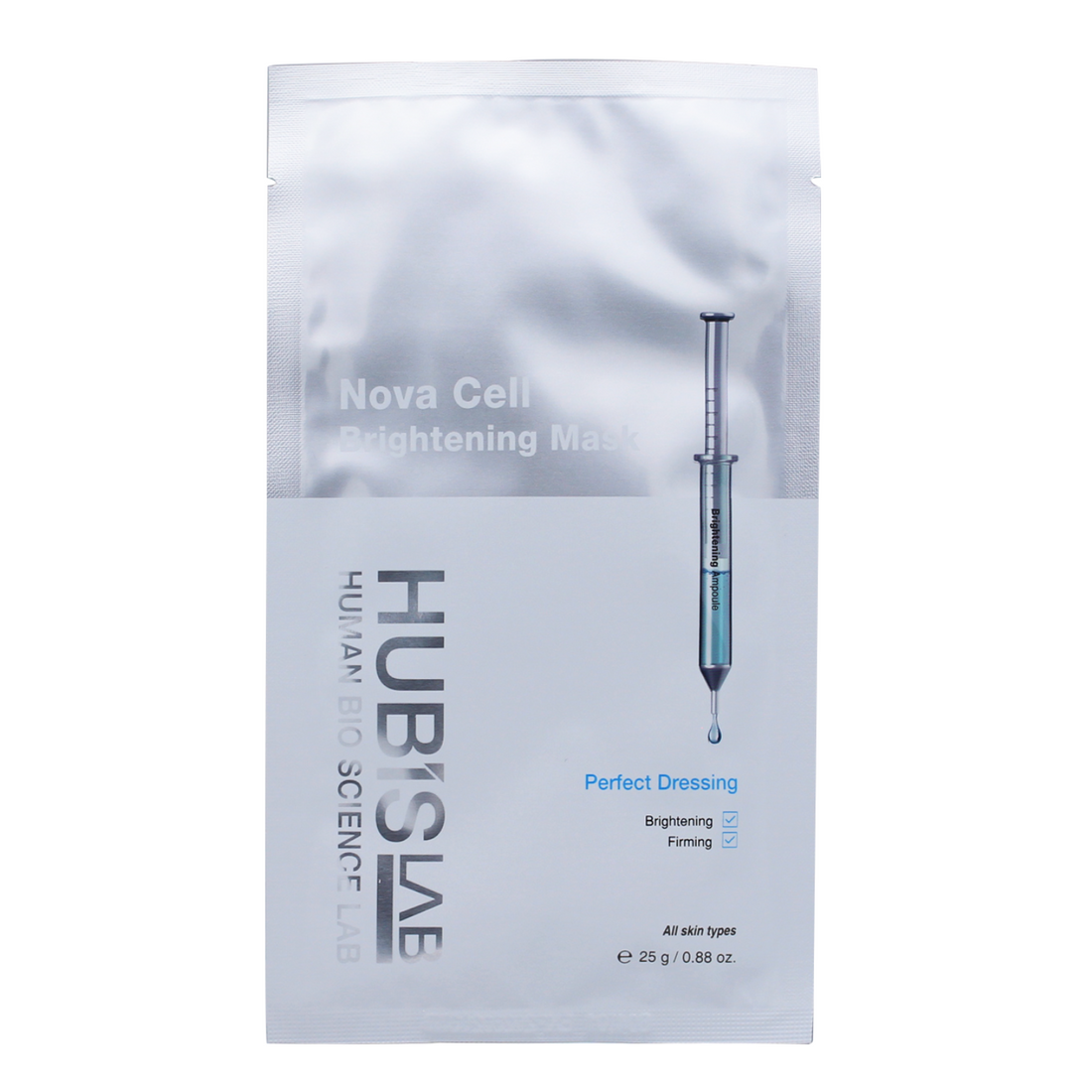 Hubislab E+ Epiderma Nova Cell Šviesinanti Veido Kaukė, 5x25 g