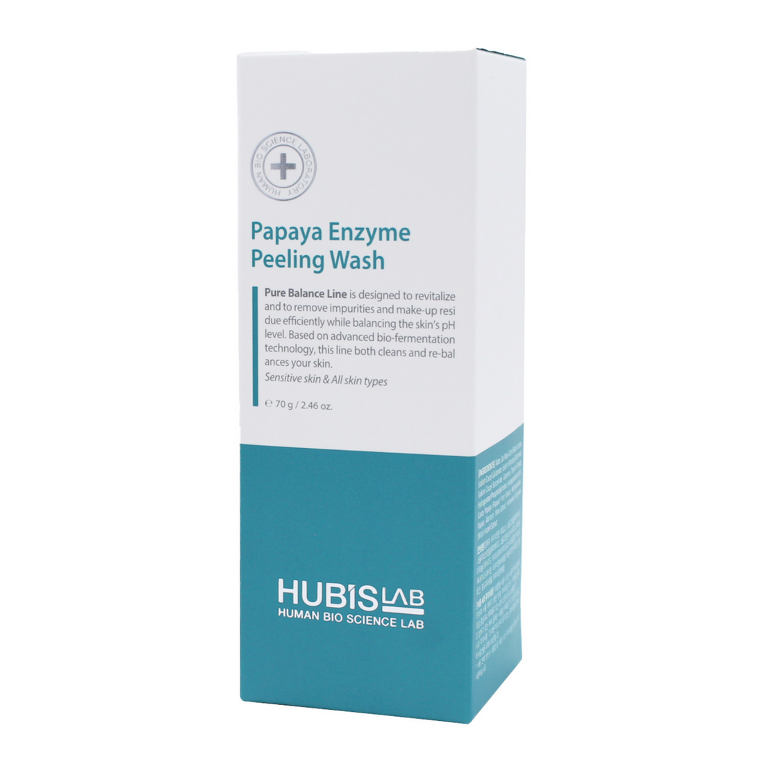Hubislab Pure Balance Veido Šveitiklis Su Papajos Fermentais, 70 g