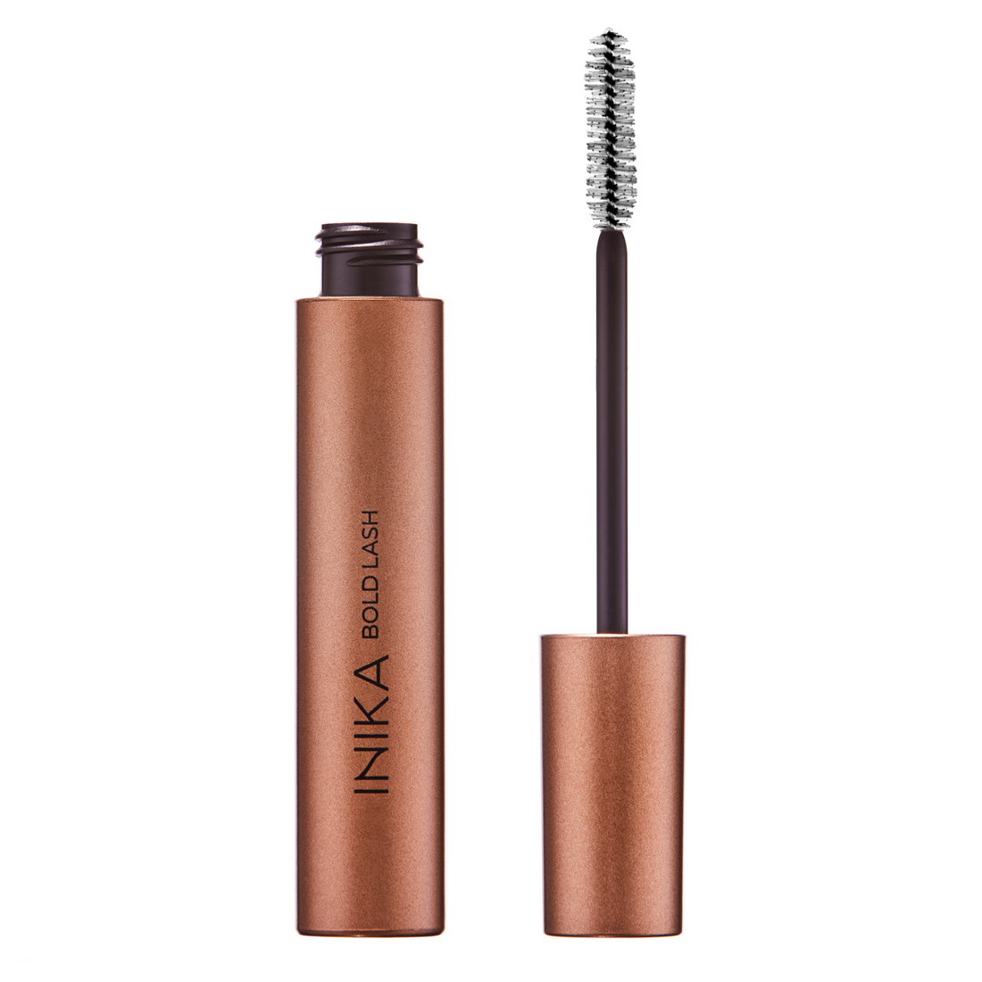 INIKA Organic Apimties Suteikiantis Blakstienų Tušas - Black, 13 ml