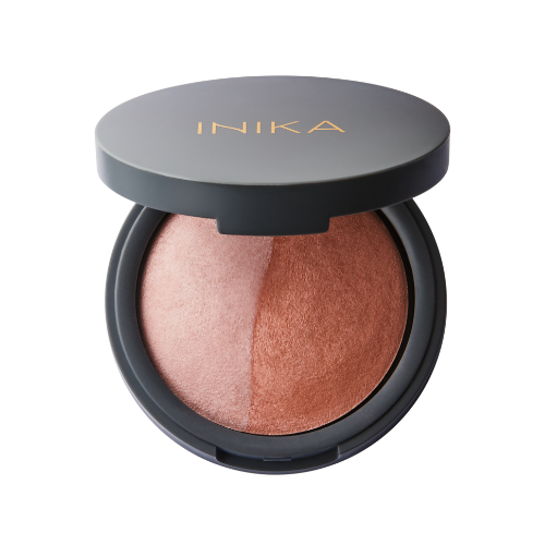 INIKA Organic Kompaktiniai Mineraliniai Skaistalai Duo - Pink Tickle, 6.5 g
