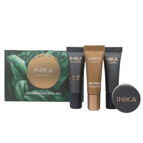 INIKA Organic Makiažo Pagrindų Bandomasis Rinkinys - Light