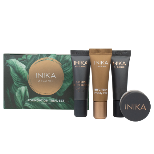 INIKA Organic Makiažo Pagrindų Bandomasis Rinkinys - Medium
