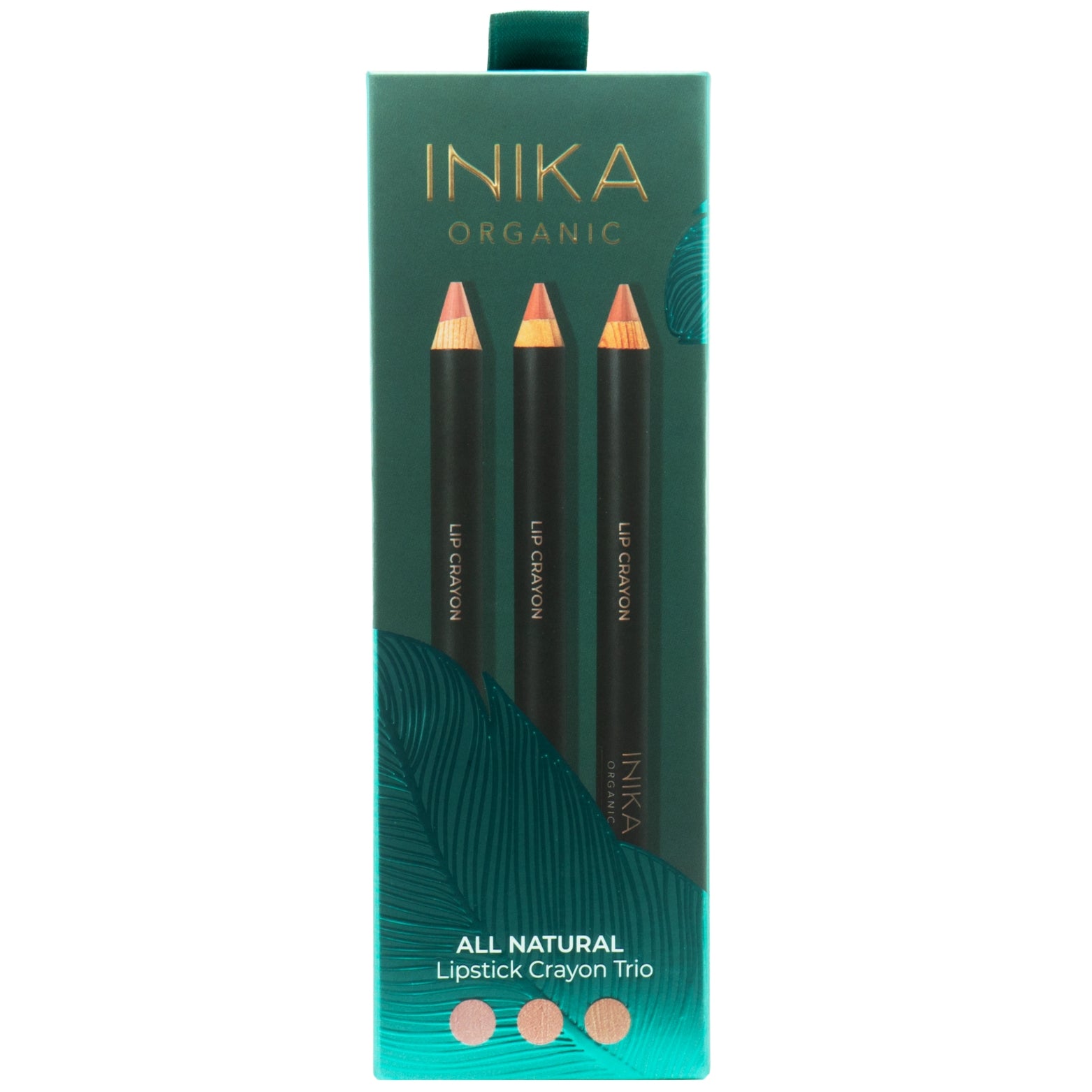 INIKA Organic All Natural Lūpų Kreidelių Dovanų Rinkinys