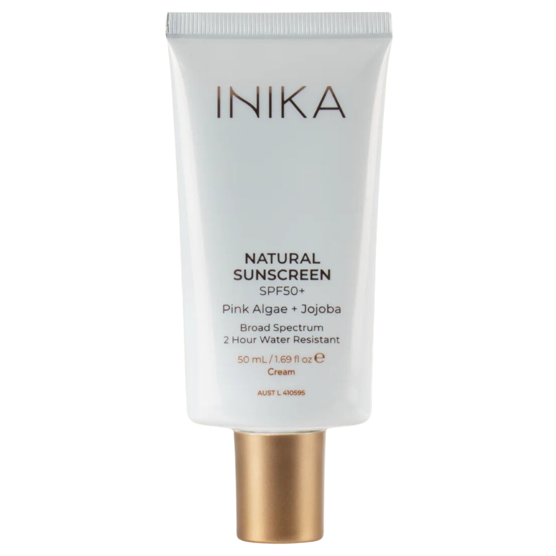 INIKA Organic Natūralus Apsauginis Veido Kremas Nuo Saulės SPF50+, 50 ml