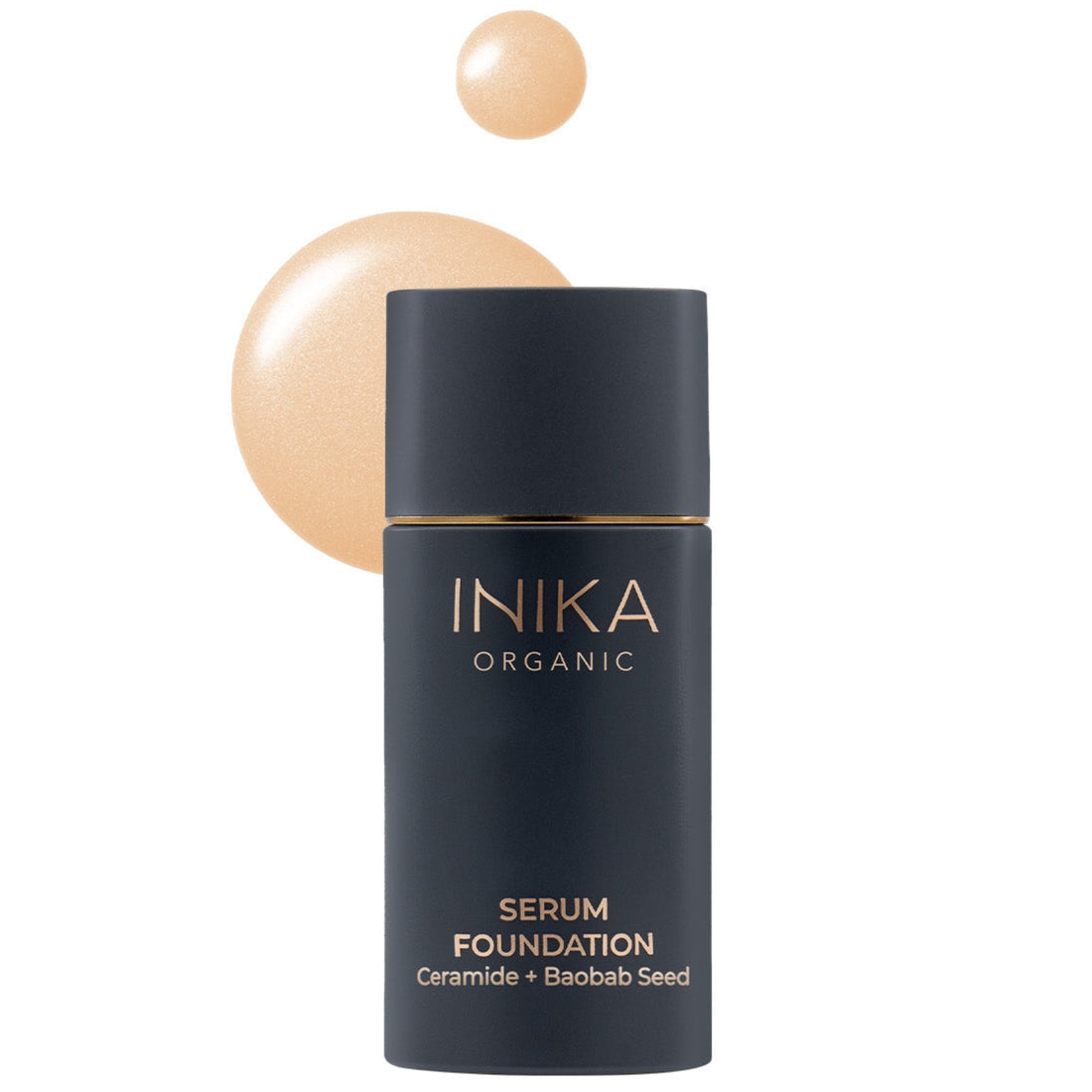 Tester - INIKA Organic Seruminis Makiažo Pagrindas - Bold, 25 ml