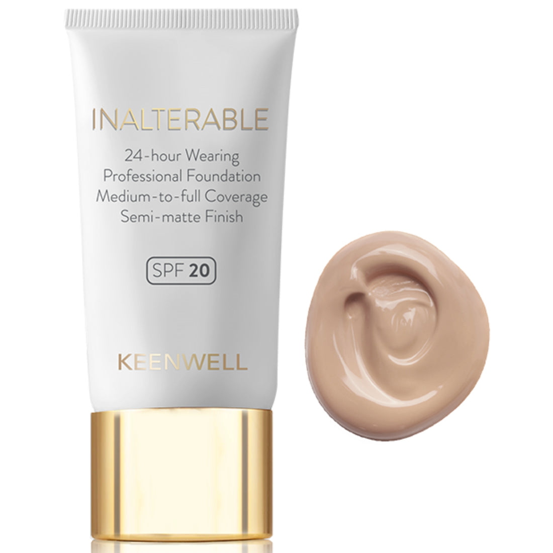 Keenwell Inalterable Skystas Makiažo Pagrindas Su SPF20, 30 ml (Nr. 3)