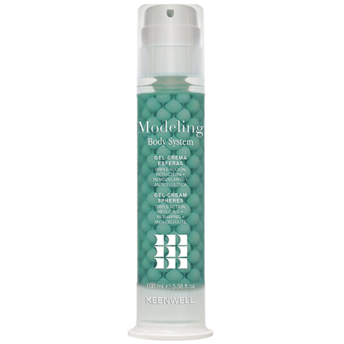Keenwell Modeling Body System Trigubo Veikimo Anticeliulitinis Gelinis Kremas, 100 ml 