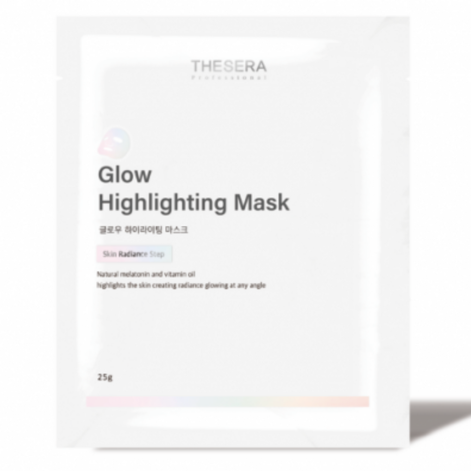 Thesera Glow Švytėjimo Suteikianti Veido Kaukė, 1x25 g